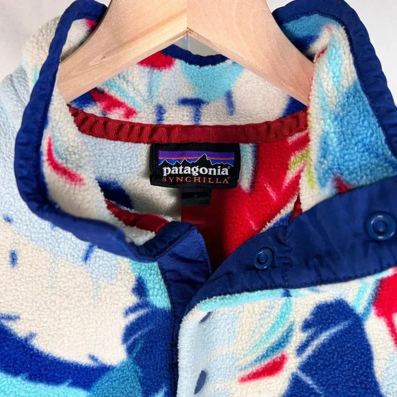 Patagonia Synchilla Size Small Snap T Fleece Jacket Women - Picture 6 of 8